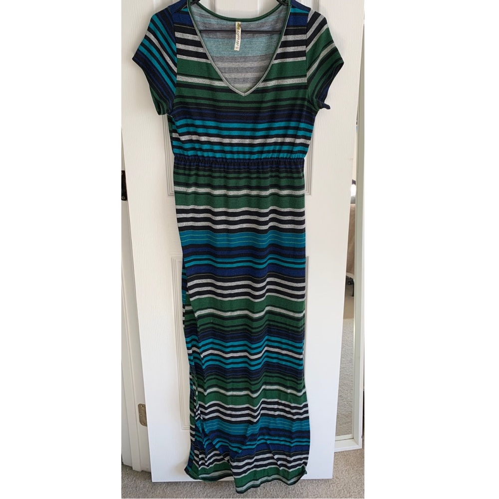 Cute striped maxi dress